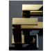 Смеситель Богеме (Boheme) для умывальника Qubic Matt Gold 471-MG