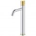 Смеситель Богеме (Boheme) Stick для умыв. выс. Chrome Diamond GOLD Комплект 122-CRG