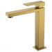 Смеситель Богеме (Boheme) для умывальника высокий Qubic Bronze 472-BR