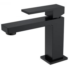 Смеситель Богеме (Boheme) для умывальника Qubic Matt Black 471-B