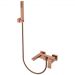Смеситель Богеме (Boheme) для ванны с душем Qubic Copper Brushed 473-CB