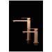 Смеситель Богеме (Boheme) для умывальника Qubic Copper Brushed 471-CB