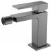 Смеситель Богеме (Boheme) для биде Qubic Matt Gun Metal 476-GM