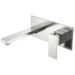 Смеситель Богеме (Boheme) для умывальника из стены Qubic Brushed Nickel 475-NB