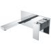 Смеситель Богеме (Boheme) для умывальника из стены Qubic Chrome 475-CR