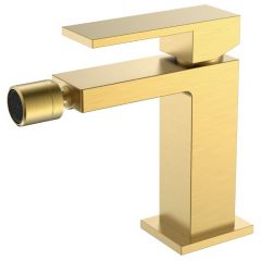 Смеситель Богеме (Boheme) для биде Qubic Matt Gold 476-MG