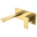 Смеситель Богеме (Boheme) для умывальника из стены Qubic Matt Gold 475-MG