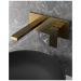 Смеситель Богеме (Boheme) для умывальника из стены Qubic Bronze 475-BR