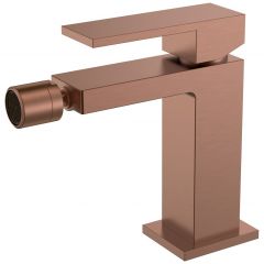 Смеситель Богеме (Boheme) для биде Qubic Brushed Bronze 476-BRB
