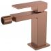 Смеситель Богеме (Boheme) для биде Qubic Brushed Bronze 476-BRB