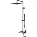 Стойка для душа Богеме (Boheme) Qubic Shine Gun Metal 478-SGM