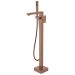 Смеситель Богеме (Boheme) напольный, Qubic Brushed Bronze 479-BRB