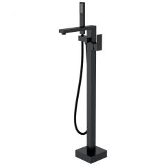 Смеситель Богеме (Boheme) напольный, Qubic Black 479-B