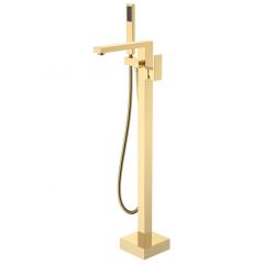 Смеситель Богеме (Boheme) напольный, Qubic Gold 479-G