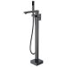 Смеситель Богеме (Boheme) напольный, Qubic Shine Gun Metal 479-SGM