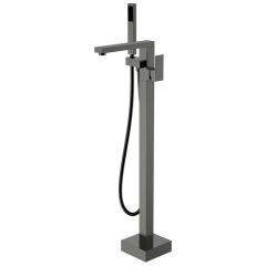 Смеситель Богеме (Boheme) напольный, Qubic Gun Metal 479-GM
