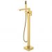 Смеситель Богеме (Boheme) напольный, Qubic Matt Gold 479-MG