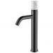 Смеситель Богеме (Boheme) Stick для умыв.выс.Gun Metal Mramor WHITE Комплект 122-GM-MR-W