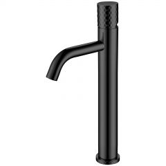 Смеситель Богеме (Boheme) Stick для умыв. выс. Diamond Matt Black 122-BB