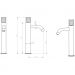 Смеситель Богеме (Boheme) Stick для умыв. выс. Chrome Touch CHROME Комплект 122-CRCR.2