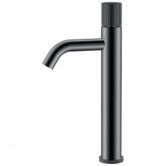 Смеситель Богеме (Boheme) Stick для умыв. выс. Shine Gun Metal Linea 122-SGM.3
