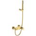 Смеситель Богеме (Boheme) Stick для ванны Mat Gold c ручкой Touch 123-MG.2
