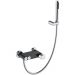 Смеситель Богеме (Boheme) Stick для ванны Black Diamond Chrome 123-BCR