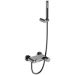 Смеситель Богеме (Boheme) Stick для ванны Gun Metall c ручкой Touch 123-GM.2