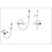 Смеситель Богеме (Boheme) Stick для ванны Matt Gold Spirale 123-MG.4