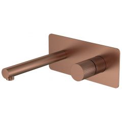 Смеситель Богеме (Boheme) Stick из стены Brushed Bronze ручка Touch 125-BRB.2