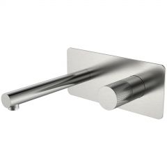 Смеситель Богеме (Boheme) Stick из стены Nikel Brush Touch 125-NB.2