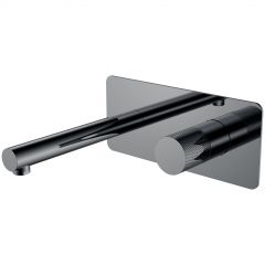 Смеситель Богеме (Boheme) Stick из стены Shine Gun Meta с ручкой Touch 125-SGM.2