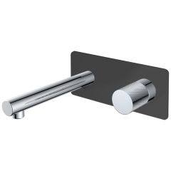 Смеситель Богеме (Boheme) Stick из стены Black Touch Chrome 125-BCR.2
