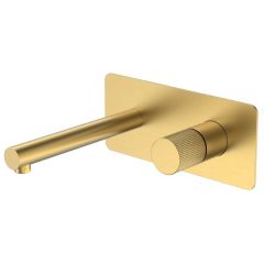 Смеситель Богеме (Boheme) Stick из стены Matt Gold Linea 125-MG.3