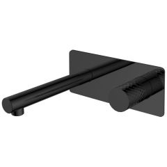 Смеситель Богеме (Boheme) Stick из стены Black Diamond Black 125-BB