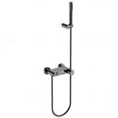 Смеситель Богеме (Boheme) Stick для ванны Shine Gun Metall Spirale 123-SGM.4