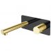 Смеситель Богеме (Boheme) Stick из стены Black Diamond Gold 125-BG