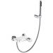 Смеситель Богеме (Boheme) Stick для ванны White Diamond Chrome 123-WCR