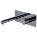 Смеситель Богеме (Boheme) Stick из стены Shine Gun Metal Spirale 125-SGM.4