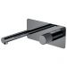 Смеситель Богеме (Boheme) Stick из стены Shine Gun Metal Linea 125-SGM.3