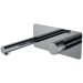 Смеситель Богеме (Boheme) Stick из стены Shine Gun Metal Diamond 125-SGM