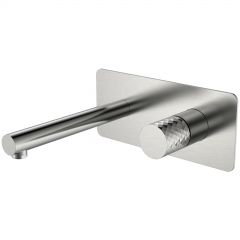 Смеситель Богеме (Boheme) Stick из стены Nikel Brush Diamond 125-NB