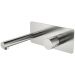 Смеситель Богеме (Boheme) Stick из стены Nikel Brush Diamond 125-NB