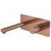 Смеситель Богеме (Boheme) Stick из стены Copper Brushed ручка Diamond 125-CB