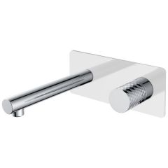 Смеситель Богеме (Boheme) Stick из стены White Diamond Chrome 125-WCR