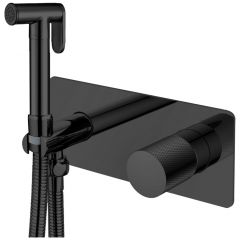 Смеситель Богеме (Boheme) гигиенический Stick Black Touch Black 127-BB.2