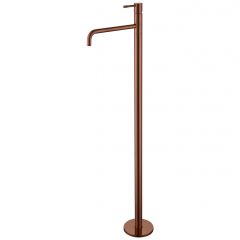 Смеситель Богеме (Boheme) для умывальника напольный Uno Copper Brushed 107-CB