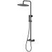 Стойка для душа Богеме (Boheme) Stick Diamond Matt Black 128-BB