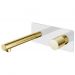 Смеситель Богеме (Boheme) Stick из стены White Touch Gold 125-WG.2