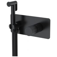 Смеситель Богеме (Boheme) гигиенический Stick Black Linea 127-BB.3